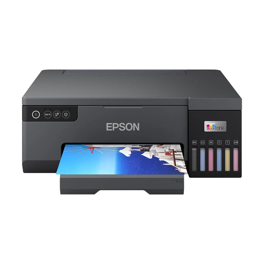 Epson EcoTank L8050 Six‑Color Wi‑Fi Ink‑Tank Photo Printer